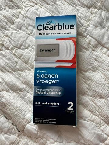 Clearblue zwangerschapstest ultravroeg 1 stuk beschikbaar voor biedingen