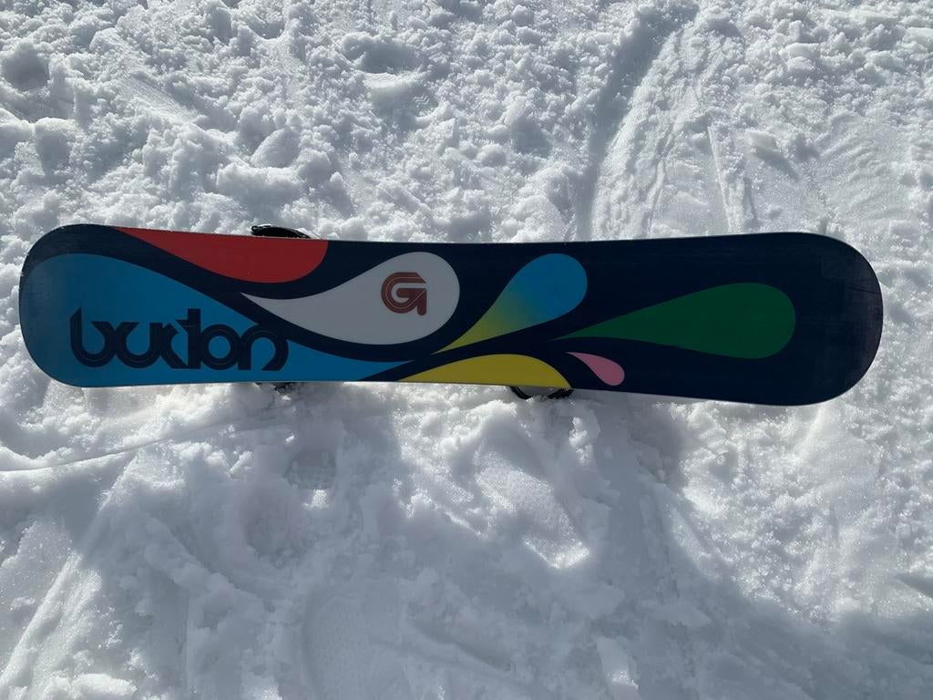 Burton Feelgood snowboard en reistas, Sport en Fitness, Snowboarden, Ophalen