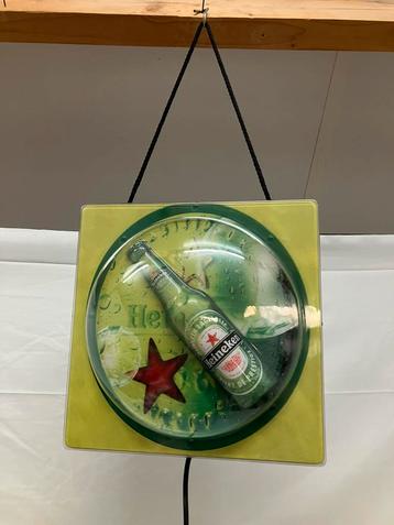 Heineken lichtbak of reclamelamp vintage jaren 90 beschikbaar voor biedingen