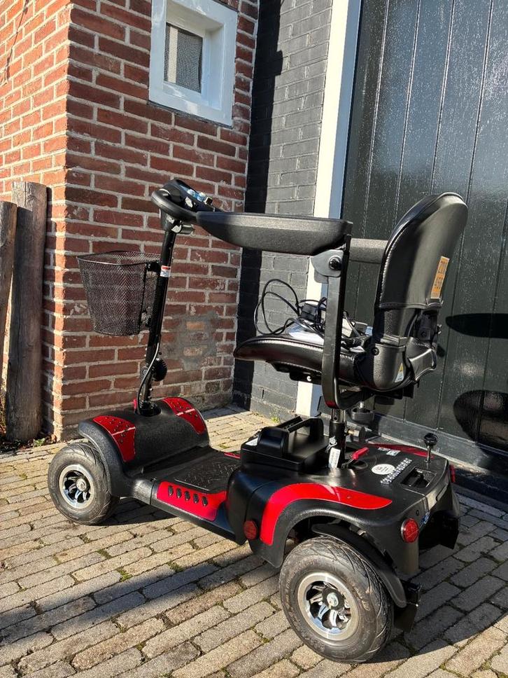 Zgan scootmobiel, Diversen, Brommobielen en Scootmobielen, Zo goed als nieuw, 46 km of meer, 16 km/u of meer, Ophalen