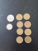 Duitse munten - 1 Mark 1964, 50 Pfennig en 10 Pfennig, Postzegels en Munten, Munten | Europa | Niet-Euromunten, Duitsland, Ophalen of Verzenden