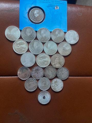 Euro munten 13 x 10 euro en 8x 5 euro beschikbaar voor biedingen