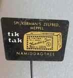 Speldje, TIK TAK KOFFIE, SPIJKERMAN'S ZELFBEDIENING MEPPEL, Verzenden, Gebruikt, Overige onderwerpen