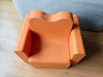 Echt Leren kinder bankje / stoel tafeltje., Doe-het-zelf en Verbouw, Dakpannen en Dakbedekking, Steen of Klei, Zwart, Ophalen of Verzenden