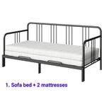 Selling sofabed and 2 mattresses, Huis en Inrichting, Ophalen, Tweepersoons, Zo goed als nieuw, 200 cm