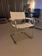 4 x Marcel Breuer design eetkamerstoelen, Huis en Inrichting, Ophalen, Gebruikt, Vier, Leer