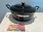 Le Creuset Faitout 32 cm, 7,8 liter in heel goede staat, Huis en Inrichting, Keuken | Potten en Pannen, Gietijzer, Ophalen of Verzenden