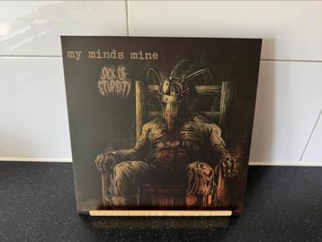 My Minds Mine en Sick of Stupitity split LP groen en blauw beschikbaar voor biedingen
