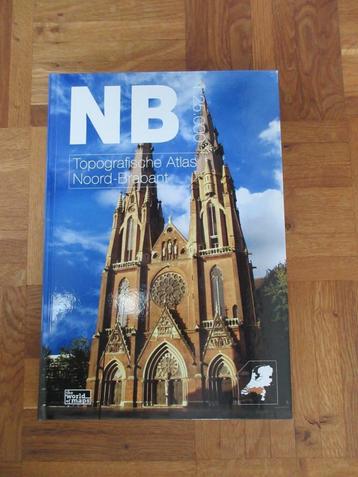 TOPOGRAFISCHE ATLAS NOORD-BRABANT 1:25.000, HARDCOVER, nieuw beschikbaar voor biedingen