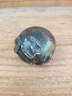 Bronzen Mini Urn - Bloemenmotief, Ophalen of Verzenden