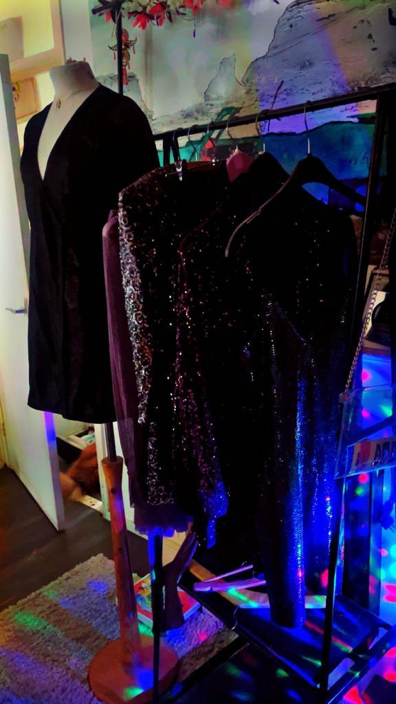 Palette Jurken & Colbert, Kleding | Dames, Jurken, Zo goed als nieuw, Maat 36 (S), Zwart, Boven de knie, Ophalen of Verzenden