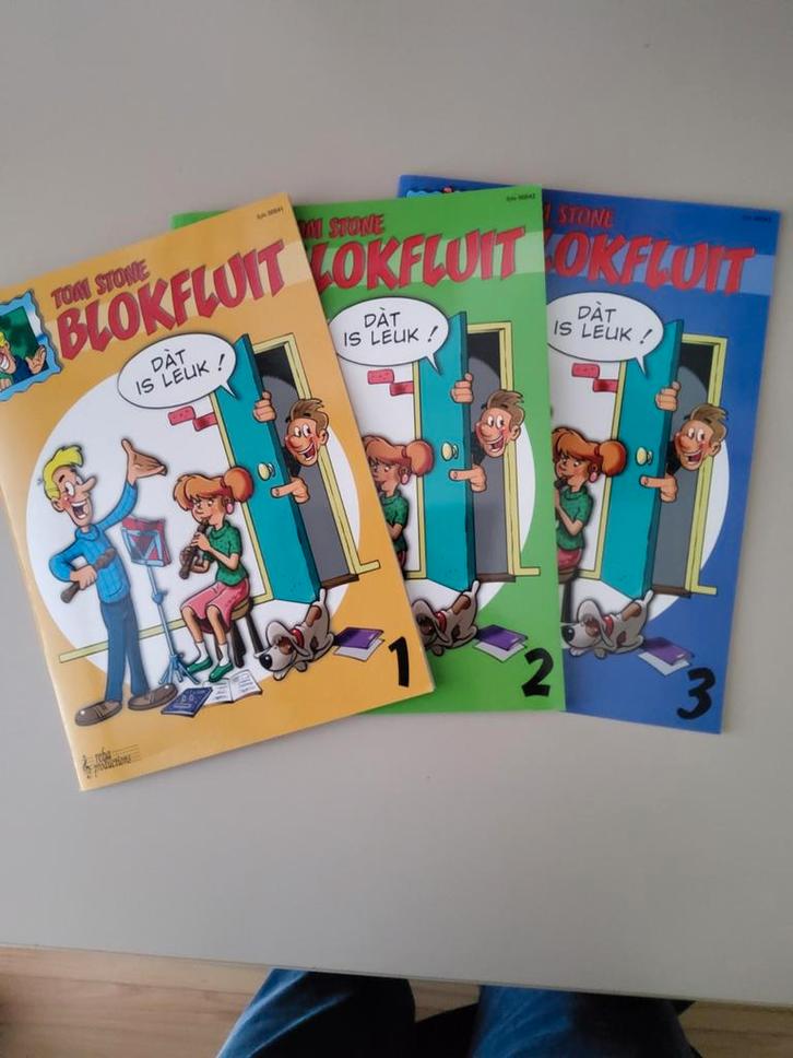 Tom Stone Blokfluit - Compleet met CD, Muziek en Instrumenten, Bladmuziek, Zo goed als nieuw, Les of Cursus, Klassiek, Blokfluit