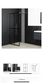 Moderne Douchecabine - Zwart Frame, Ophalen of Verzenden, Nieuw, Met douche