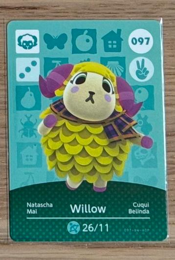 Nintendo Amiibo Animal Crossing 097 Willow serie 1 beschikbaar voor biedingen