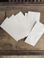 Lange smalle witte plastic zakjes, Diversen, Ophalen of Verzenden, Nieuw