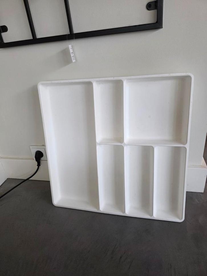 Ikea Bestekbak Variera - Groot & Klein, Huis en Inrichting, Keuken | Bestek, Zo goed als nieuw, Los bestek, Kunststof, Vaatwasserbestendig