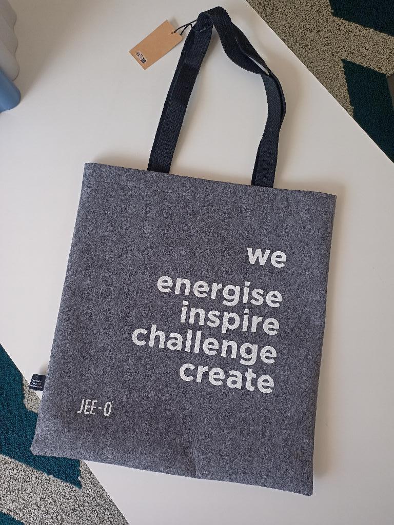 Gave gerecyclede schoudertas van Jee-O, nieuw, Ophalen, Nieuw, Grijs, Overige merken