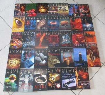 34 Thrillers van Pieter Aspe beschikbaar voor biedingen