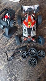 WLtoys 144001 RTR, lipo, lader en extra banden, Hobby en Vrije tijd, Ophalen of Verzenden, Gebruikt, Elektro, Auto offroad