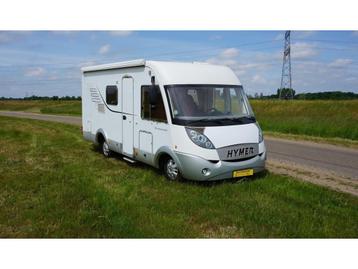 Hymer B574CL | 2007 | Motor Airco | MaxxFann | Fietsendrager beschikbaar voor biedingen