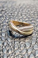 Prachtige 14 karaat gouden dames ring