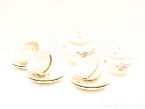 mosa 14 delig thee servies 21531, Huis en Inrichting, Keuken | Servies, Gebruikt, Overige stijlen, Porselein, Ophalen of Verzenden