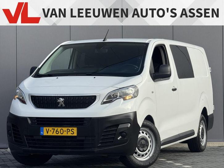 Peugeot Expert 231L 2.0 BlueHDI 120 DC Pro | 6 Persoons | RI, Auto's, Bestelauto's, Bedrijf, Te koop, ABS, Airbags, Airconditioning