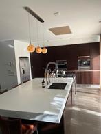 Complete keuken incl eiland en apparatuur (merk Keller), Huis en Inrichting, Ophalen, Overige materialen, Wit, Overige typen