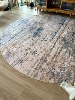 Trendcarpet rond kleed - zo goed als nieuw!, Huis en Inrichting, Stoffering | Tapijten en Kleden, Beige, Rond, Ophalen of Verzenden