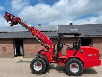 Schäffer 470 T Shovel Loader met palletvorken (bj 2010) beschikbaar voor biedingen