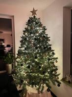 Kerstboom compleet versiering kleur: champagne, zwart, Ophalen, Zo goed als nieuw