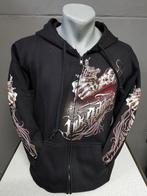 Zwart vest, Skull,Tattoo, printvest, Ophalen of Verzenden, Nieuw, Overige maten, Zwart