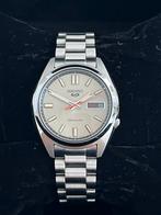 Seiko 5 Sports SRPK91K1 – Compleet met Doos & Garantiekaart, Ophalen of Verzenden, Zo goed als nieuw, Staal, Seiko