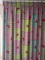 Vrolijke kinderkamer gordijnen met vlinders, Huis en Inrichting, Stoffering | Gordijnen en Lamellen, Ophalen, Gebruikt, Overige kleuren