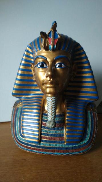 Egyptische .  ,Gouden Masker Toetanchamon,, beschikbaar voor biedingen