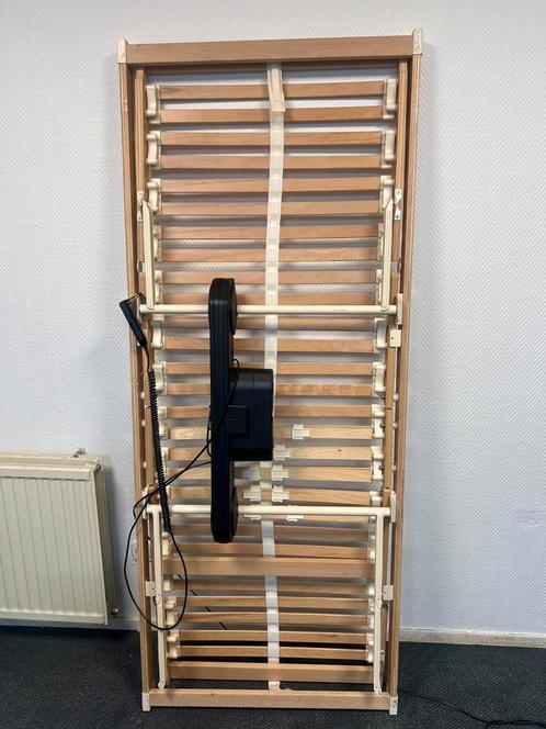 Elektrische lattenbodem – 200x80 cm – Verstelbaar, Huis en Inrichting, Slaapkamer | Matrassen en Bedbodems, Gebruikt, 90 cm, 200 cm
