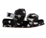 UGG OH YEAH FLUFFY OPVALLENDE SANDALEN SLIPPERS MAAT 40, Kleding | Dames, Schoenen, UGG, Zwart, Zo goed als nieuw, Sandalen of Muiltjes