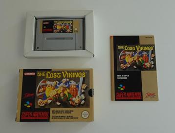The Lost Vikings compleet voor Super Nintendo beschikbaar voor biedingen