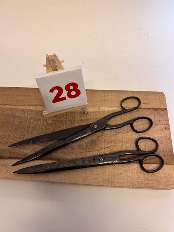 Antieke Scharen Set - 26 & 27 cm beschikbaar voor biedingen