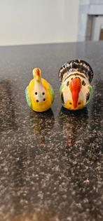 Vintage Kalkoen Peper en Zoutstel, Verzamelen, Ophalen of Verzenden