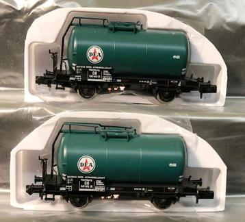 Modellbahn Union 2 DEA ketelwagons (Nieuw) beschikbaar voor biedingen