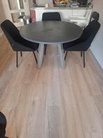 Ronde eettafel 120, Huis en Inrichting, Tafels | Eettafels, Ophalen, Overige materialen, Rond, Zo goed als nieuw