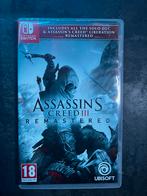 Assassin's Creed III Remastered - Nintendo Switch, Spelcomputers en Games, Games | Nintendo Switch, Avontuur en Actie, Vanaf 18 jaar