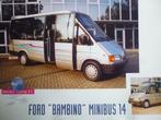 Omnibus Trading B.V., Ford Transit + VW LT Bus Brochure 1998, Verzenden, Gelezen, Ford