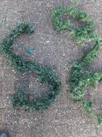 Guirlande-kerstgroen- kerstslinger met en zonder lampjes, Ophalen of Verzenden, Gebruikt