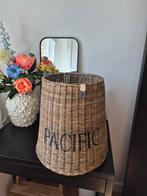 Riviera Maison rattan lampenkap pasific zgan!, Huis en Inrichting, Ophalen of Verzenden, Zo goed als nieuw, Rond, Minder dan 25 cm