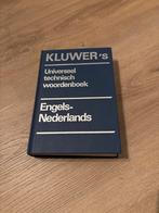 Kluwer Technisch Woordenboek Engels-Nederlands, Boeken, Ophalen of Verzenden, Gelezen, Overige uitgevers, Engels