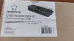 12 port Patchbox Renkforce, Ophalen of Verzenden, Zo goed als nieuw