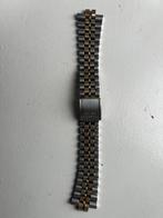 Tissot pr 100 horloge band - schakelband - vintage -, Ophalen of Verzenden, Zo goed als nieuw, Leer, Overige merken