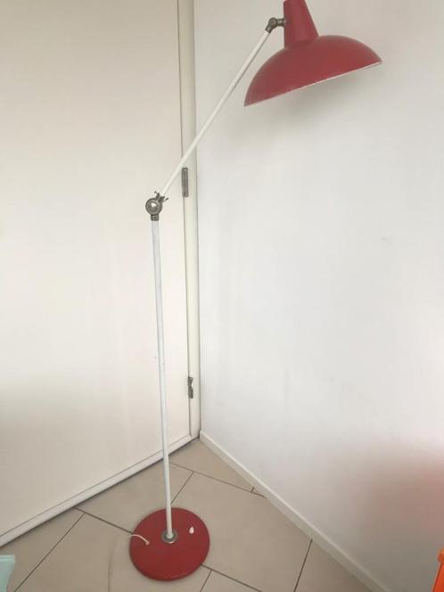 Vintage vloerlamp jaren 60, Huis en Inrichting, Lampen | Vloerlampen, Gebruikt, 150 tot 200 cm, Metaal, Ophalen